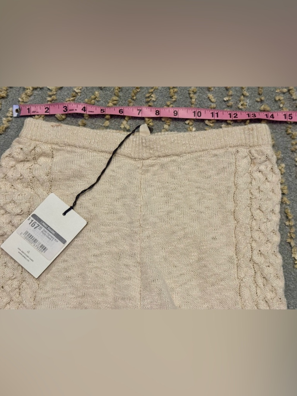πΎ Spell & The Gypsy Collective Highland Knit Pants β Cream β Size S β NWT πΎ - Picture 16 of 16